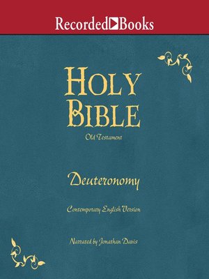 cover image of Holy Bible Deuteronomy Volume 5